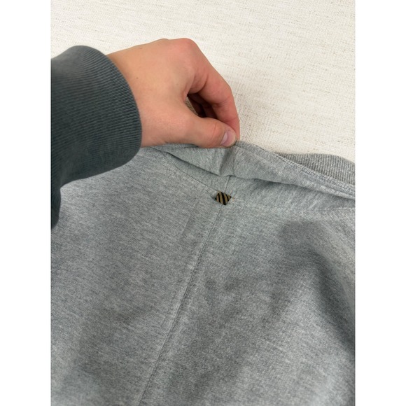 Billy Reid Mens Shawl Collar Cardigan Sweater Gray Cotton Blend Size Small - Picture 9 of 9